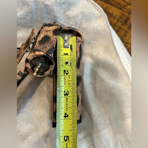 Dolce & Gabbana Leopard Print Leather Heels, 4” Heel - Picture 8 of 9